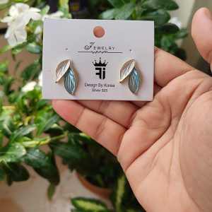 Aria Leaf Studs