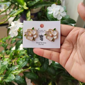 Camellia Stud Earrings