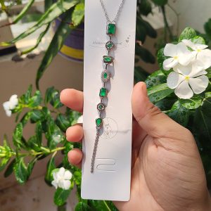 Emerald Drop Lariat