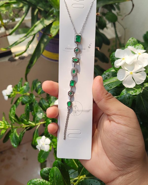Emerald Green Aliban - Sira Elegance