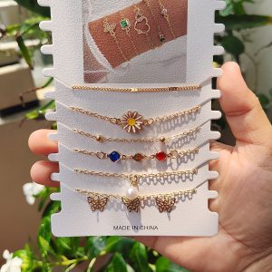 Goldary Layered Bracelet Set