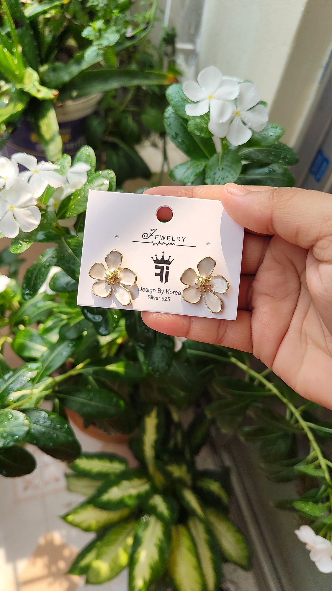 Jasmine Blossom Studs
