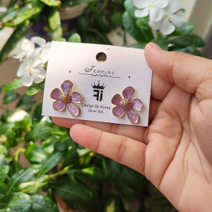 Lilac Bloom Studs
