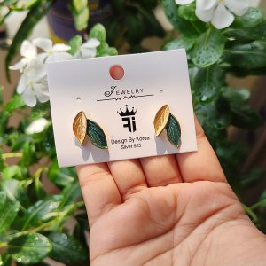 Verdi Leaf Studs