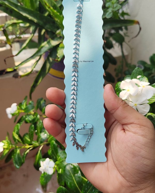 Silver-Tone Wheat Chain Bracelet - Sira Elegance